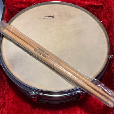 Slingerland "Time Capsule" 60's Hollywood Ace 5X14 WMP case, solid snare stand, unopened sticks image 15