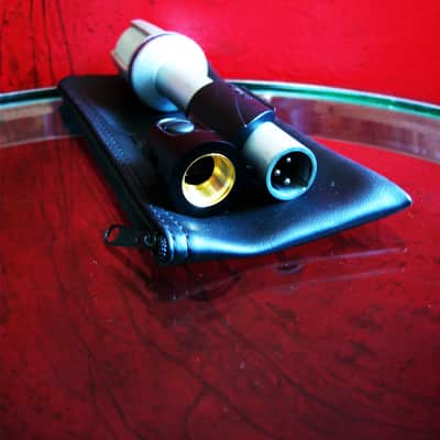 Vintage 1970's Shure 589S / PE589 dynamic cardioid microphone Lo Z with accessories image 12