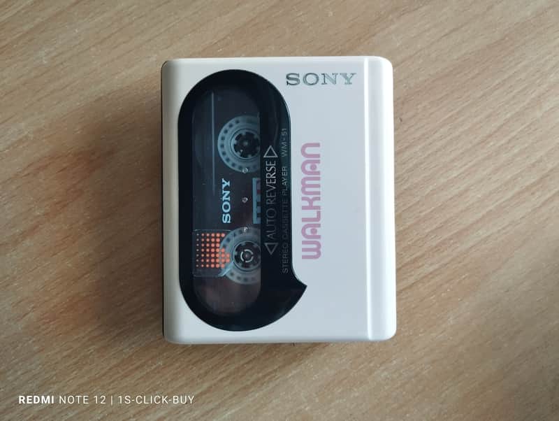 Sony Walkman Cassette player WM 51 pink Working, video test image 1