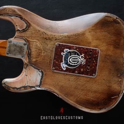 Fender Stratocaster 60th Anniversary Shell Pink Heavy Aged Relic by East Gloves Customs image 5
