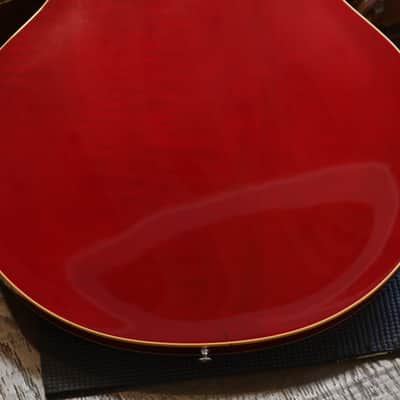 1998 Gibson ES-335 Dot Inlay Semi-Hollow Electric Guitar Figured Cherry Red + OHSC image 16