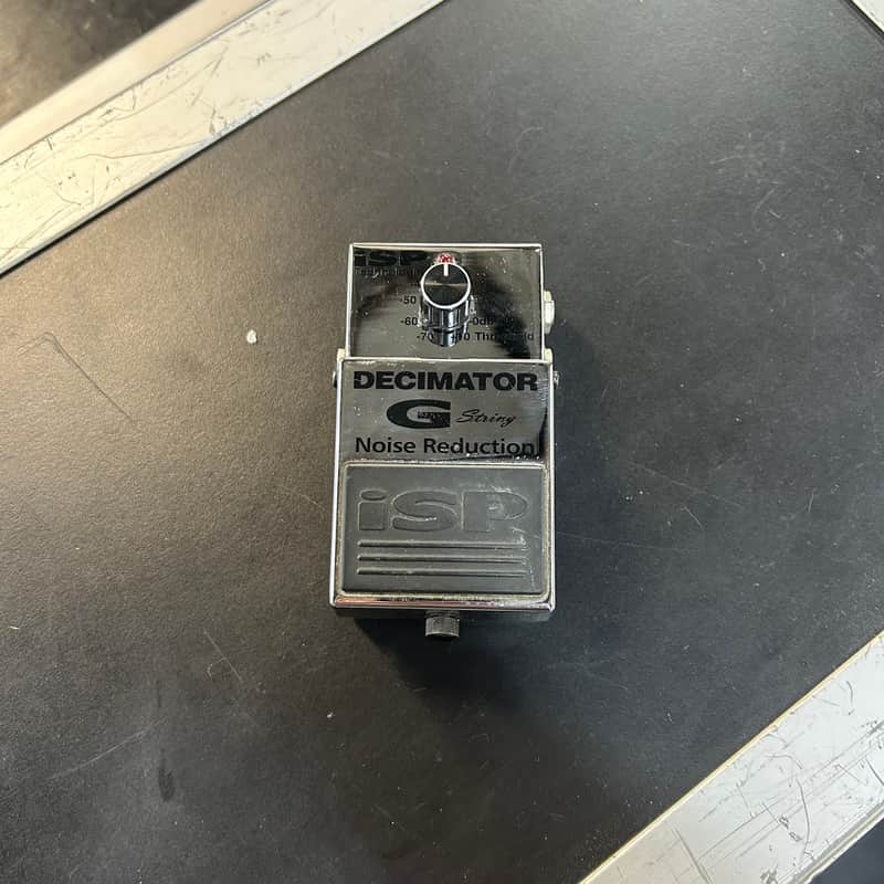 ISP Technologies Decimator G-String Noise Reduction Pedal 2010s - Chrome image 1
