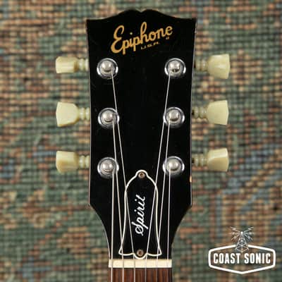 1982 Epiphone USA Spirit Double Cut, made by Gibson, w/case image 11