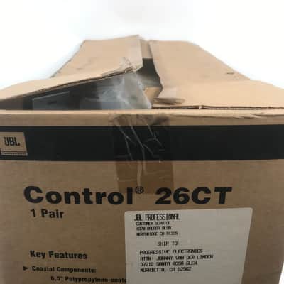 (New) JBL Control 24 CT 4" 2-Way Commercial Speaker White, JBL 24CT Micro, Pair image 3