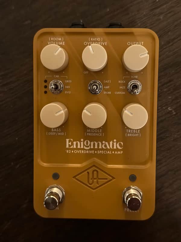 Universal Audio Enigmatic '82 Overdrive Special Amp 2024 - Present - Gold image 1