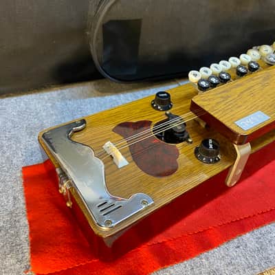 Taisho Goto - Nagoya harp.  Keyed lap steel like Japanese instrument with soft image 5