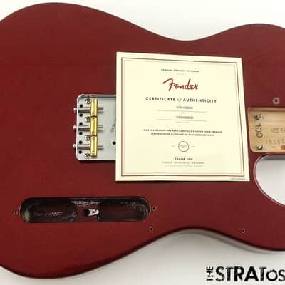 Fender American Performer Humbucker Telecaster Tele BODY w/ HARDWARE, Aubergine image 2