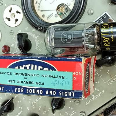 NOS RAYTHEON 6L6GB electron tube image 1
