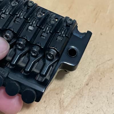 2000's Ibanez RG370DX RG Series Edge III Black Floyd Rose Tremolo Bridge image 9