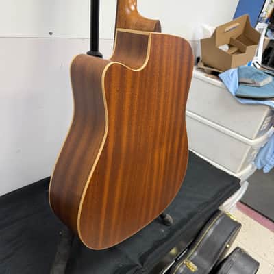 Used Teton STS105CENT 105 Series Dreadnought Acoustic Electric Guitar with Case image 22