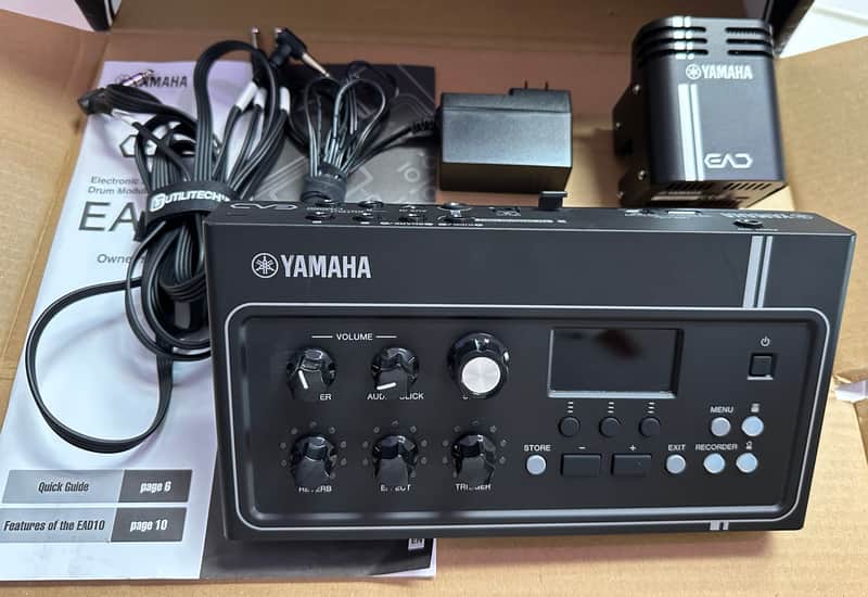 Yamaha EAD10 Drum Module with Mic and Trigger Pickup 2018 - Present - Black Bild 1