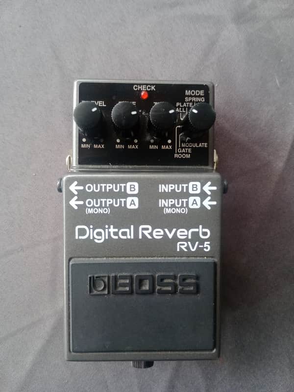 Boss RV-5 Digital Reverb (Dark Gray Label) Grey *** FREE SHIPPPING *** image 1