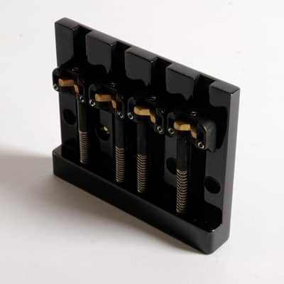 Hipshot KickAss Bass Bridge 4-String Black image 3