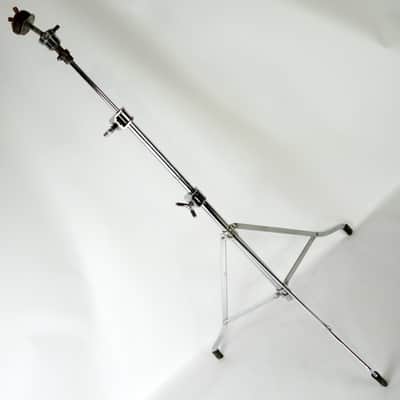 *Rogers Cleveland Swan-Leg Cymbal Stand Holiday/Powertone Vintage 60s Chrome USA image 1