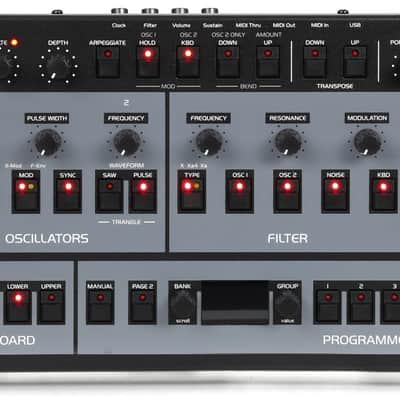 Oberheim OB-X8 8-voice Polyphonic Analog Desktop Synthesizer Module image 1