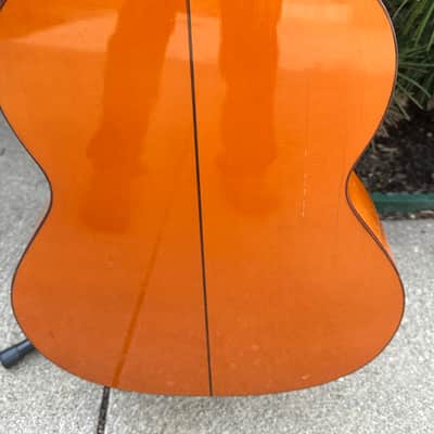 Early Augustino Flamenco Guitar with Pegs w/HSC image 6