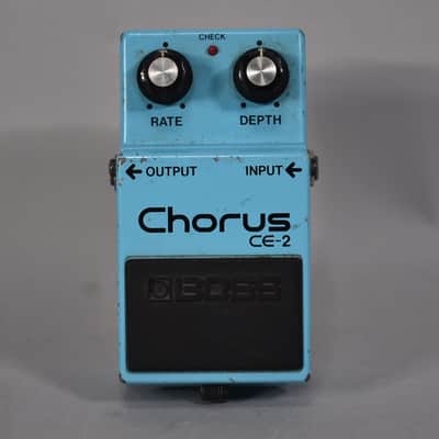 c. 1980's Boss CE-2 Chorus Pedal Green Label image 2