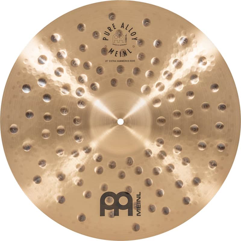 Meinl 20" Pure Alloy Extra Hammered Ride Cymbal image 1