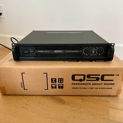 QSC PL340 Powerlight 3 Series Lightweight Rack-Mounted Power Amp 2010s - Black image 1