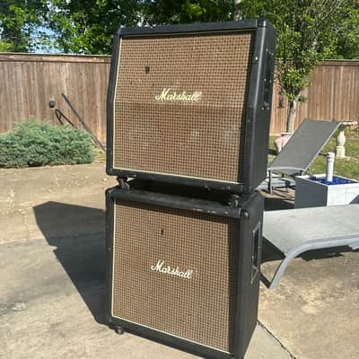 Marshall 1982A 1982 412 Speaker Cabinet 1969 Basketweave | Reverb