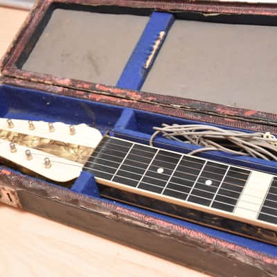 Herrnsdorf Lapsteel – 1950s German Vintage GDR / DDR Hawaii Slide Guitar / Gitarre image 16