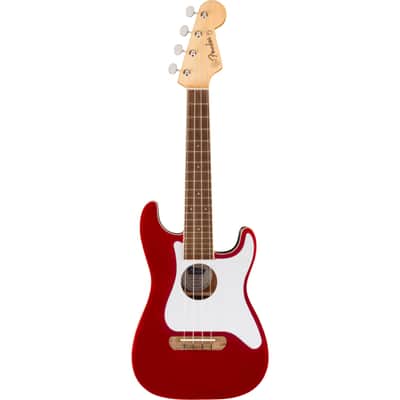 Fender Fullerton Strat Uke Candy Apple Red - Concert Ukulele image 1