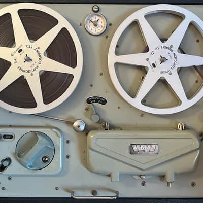 Reel to Reel Tape Recorder (Vintage 1950's) Wearite, England WORKING! image 6