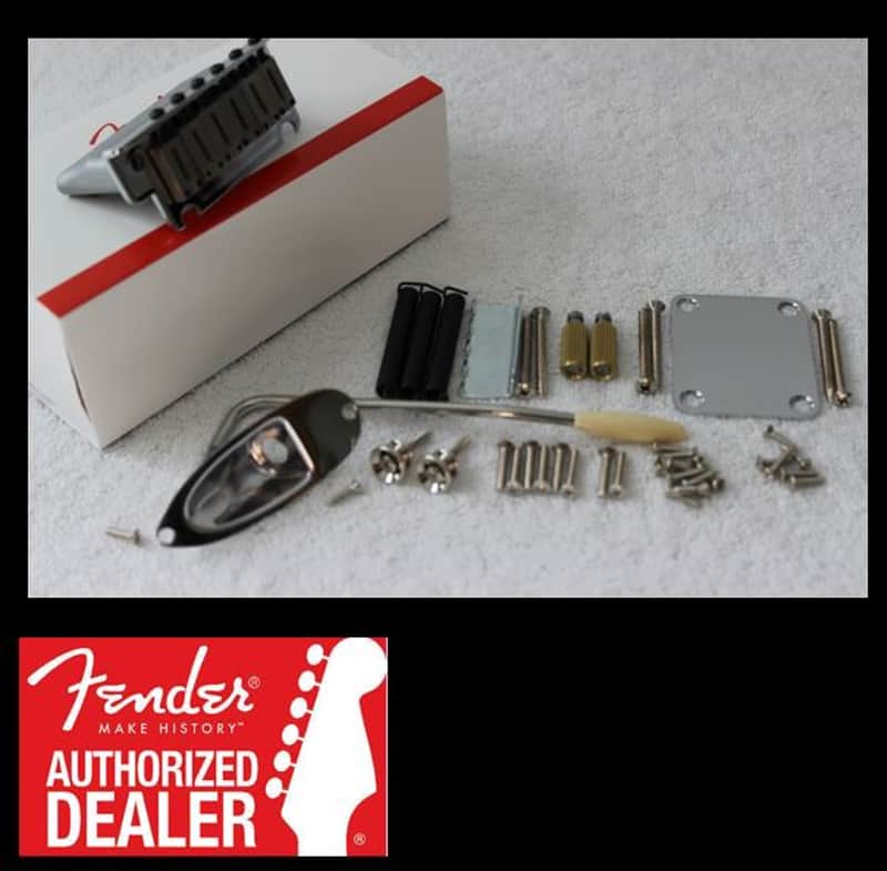 Fender American Standard Chrome Stratocaster Body Hardware Set Strat 099-2050-000 image 1