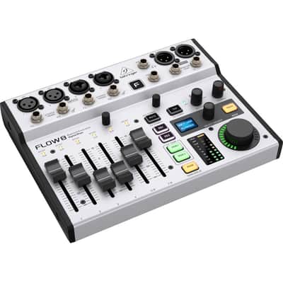 Behringer FLOW 8 Bluetooth Controlled 8-Input Digital Mixer | Reverb