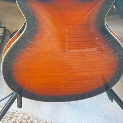 D'Angelico Excel EX-DC Semi-Hollow with Stop-Bar Tailpiece Vintage Sunburst image 8