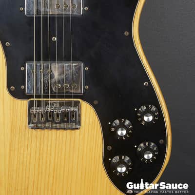 Fender Telecaster Deluxe Natural Blonde 1976 Original Vintage (Cod.1429VG) image 5