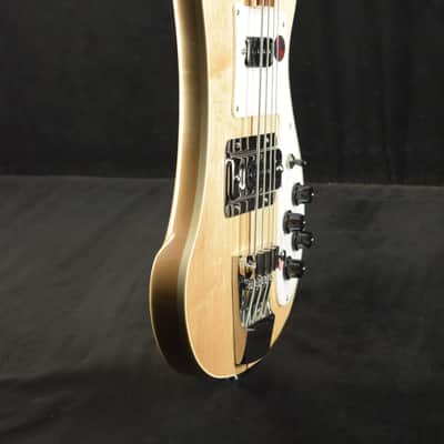 Mint Rickenbacker 4003 Bass Guitar Mapleglo image 5