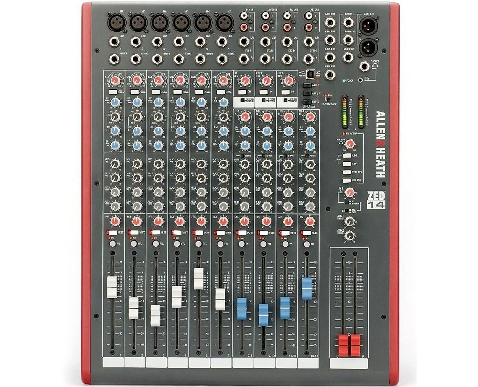 Allen & Heath ZED-14 14-Channel Mixer | Reverb