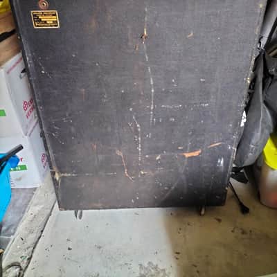 Fender Bassman cabinet 4x12 70s - Black pearl dust image 3