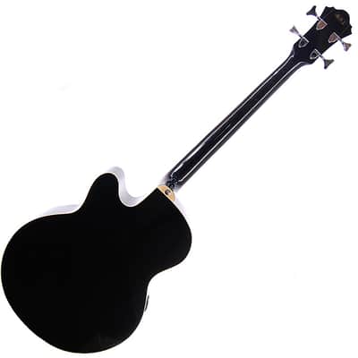 Ibanez AEB5E Acoustic Electric Bass Guitar - Black image 7
