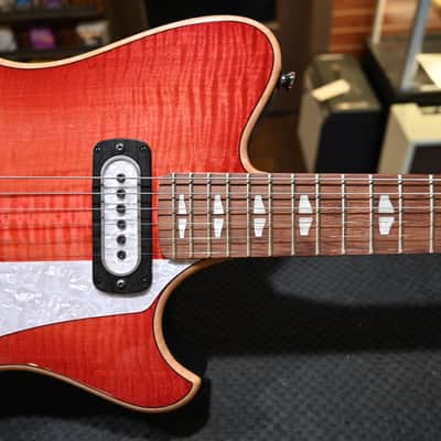 Powers Electric A-Type Select Maple PF42 CamTail - Cosmo Red #B426 image 5