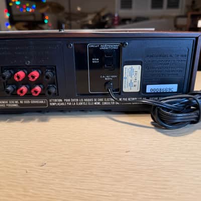 HITACHI Stereo Receiver SR-4010 Class G AMP Radio Vintage 55WPC Serviced RARE🔥 image 9