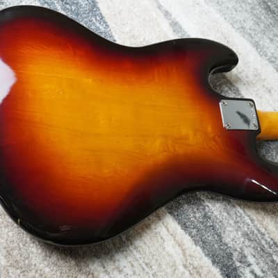 1982 Fender Japan JV Jazz Bass ’62 Vintage Reissue JB62-75 Sunburst MIJ Fujigen image 10