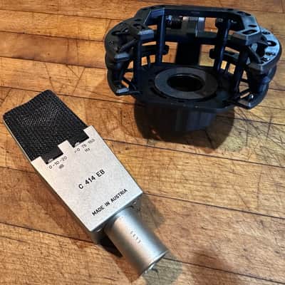 AKG C414 EB Brass Capsule Microphone Owned By Frank Zappa - Cool! image 5