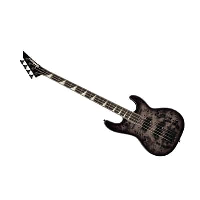 Jackson JS Series Concert Bass CB JS3P 4-String Right-Handed Bass Guitar with Poplar Body and Maple Neck (Transparent Black) image 5
