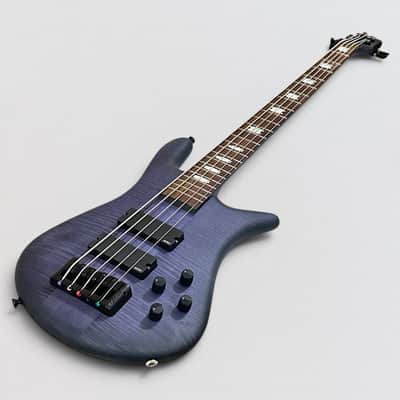 Spector Euro 5 LX 5 String Neck Through Electric Bass Guitar - Nightshade Matte image 14