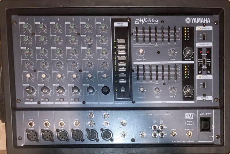 Yamaha EMX512SC 12 Channel 500-Watt Powered Analog Mixer | Reverb