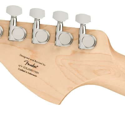 Squier Affinity Series Stratocaster Electric Guitar, with 2-Year Warranty, Black, Maple Fingerboard image 8