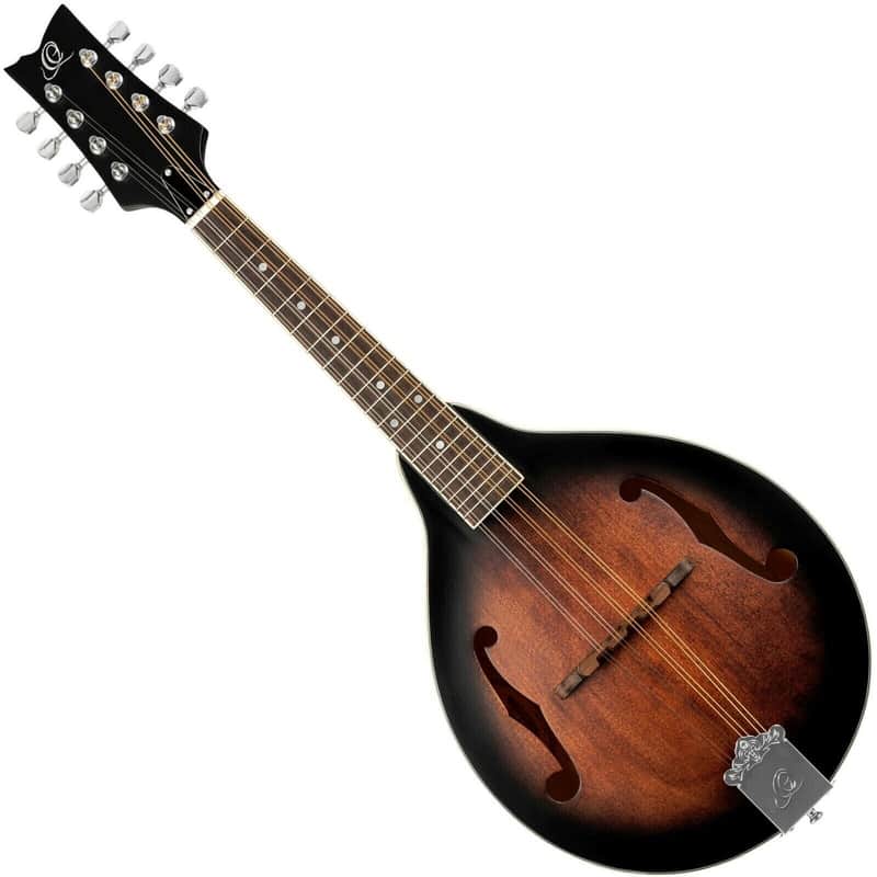 Ortega RMA30-WB-L Americana Series Spruce Top Mahogany Back & Sides A-Style 8-String Mandolin For Left Hand Player image 1