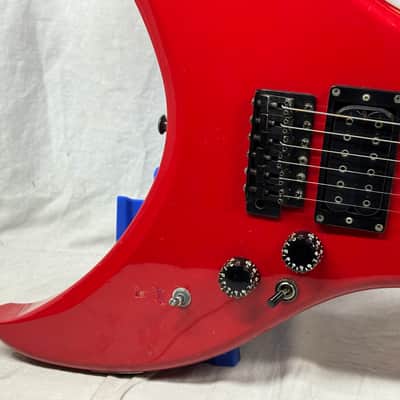 Electra XV1RD xv1 Lady Guitar with Case - MIJ Made In Japan - Red image 5