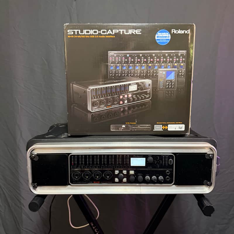 Roland UA-1610 Studio-Capture USB 2.0 Audio Interface 2010s - Black