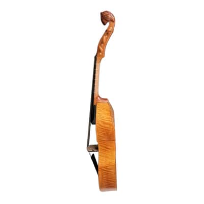 Baroque style profession maestro whole back 7 string 27" bass viola da gamba image 8