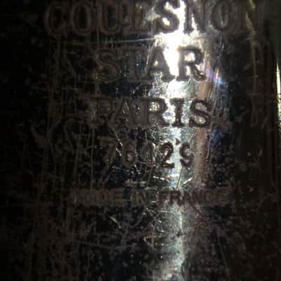 Couesnon Star Paris trombone, France, Brass with case and mouthpiece image 6
