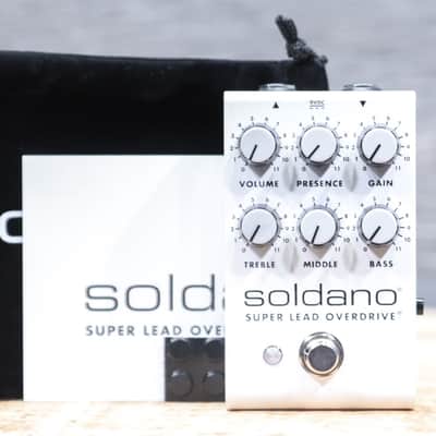Soldano SLO Pedal Super Lead Overdrive 3-Band EQ Overdrive Effect Pedal w/Box image 7