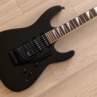 1990s Grover Jackson Soloist Standard SSH Neck Through Guitar Metallic Black, Japan image 1